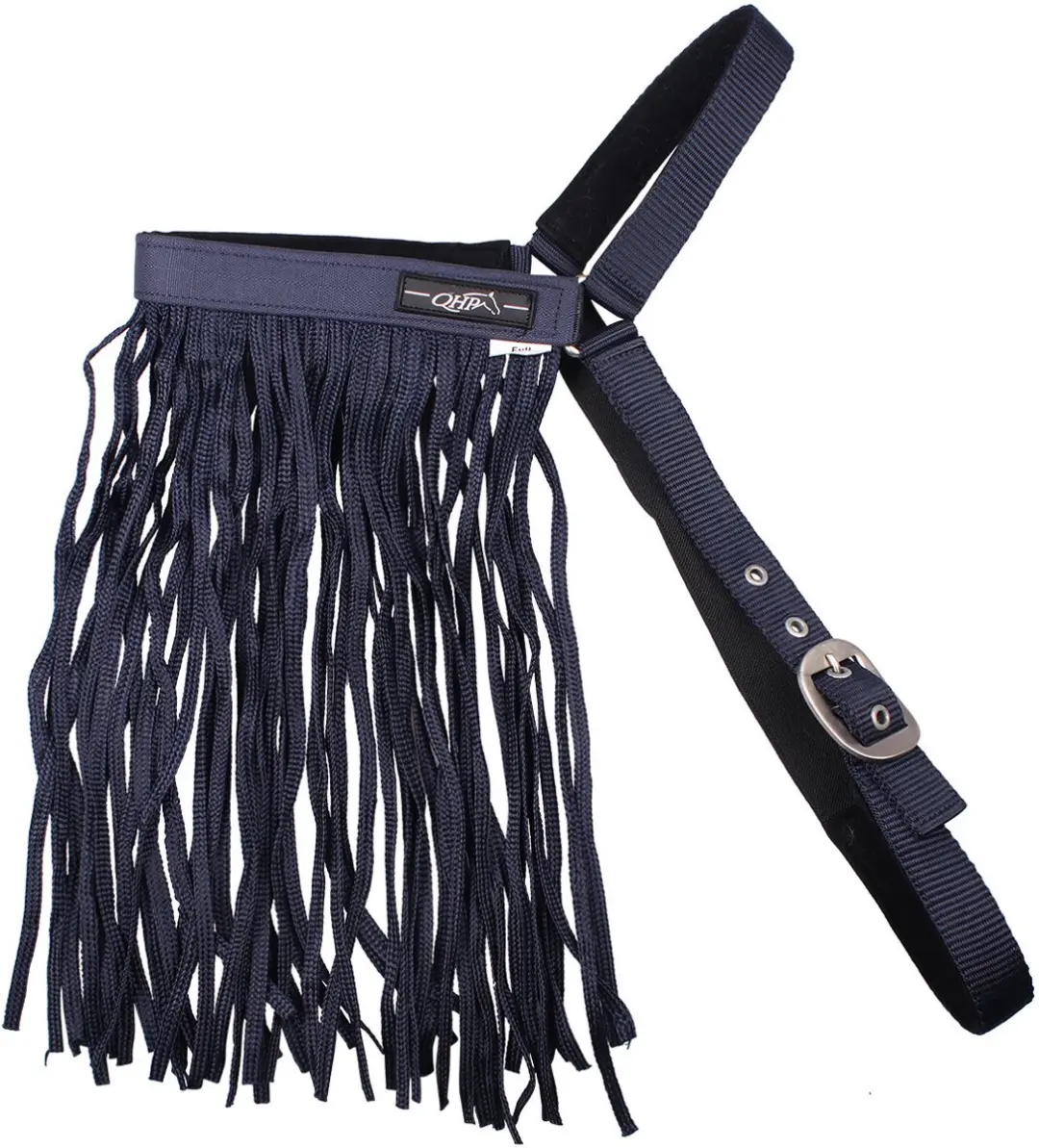 QHP Vliegenfrontriem Full - Blauw