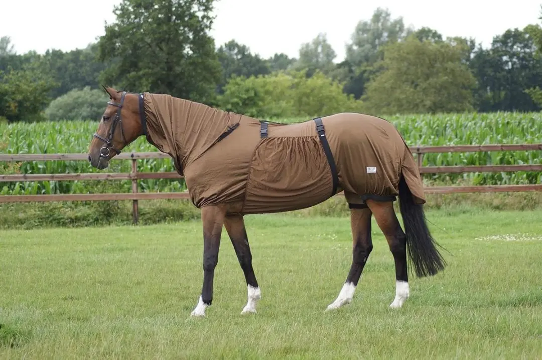 QHP Eczeemdeken 130/175cm - Bruin