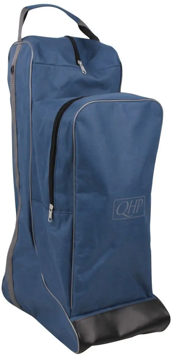 QHP Combi Laarzen-Captas Navy/Grijs - afbeelding 2 van 4
