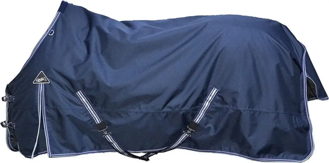 QHP Turnout Luxe Outdoordeken 200g - 105x145cm - Navy