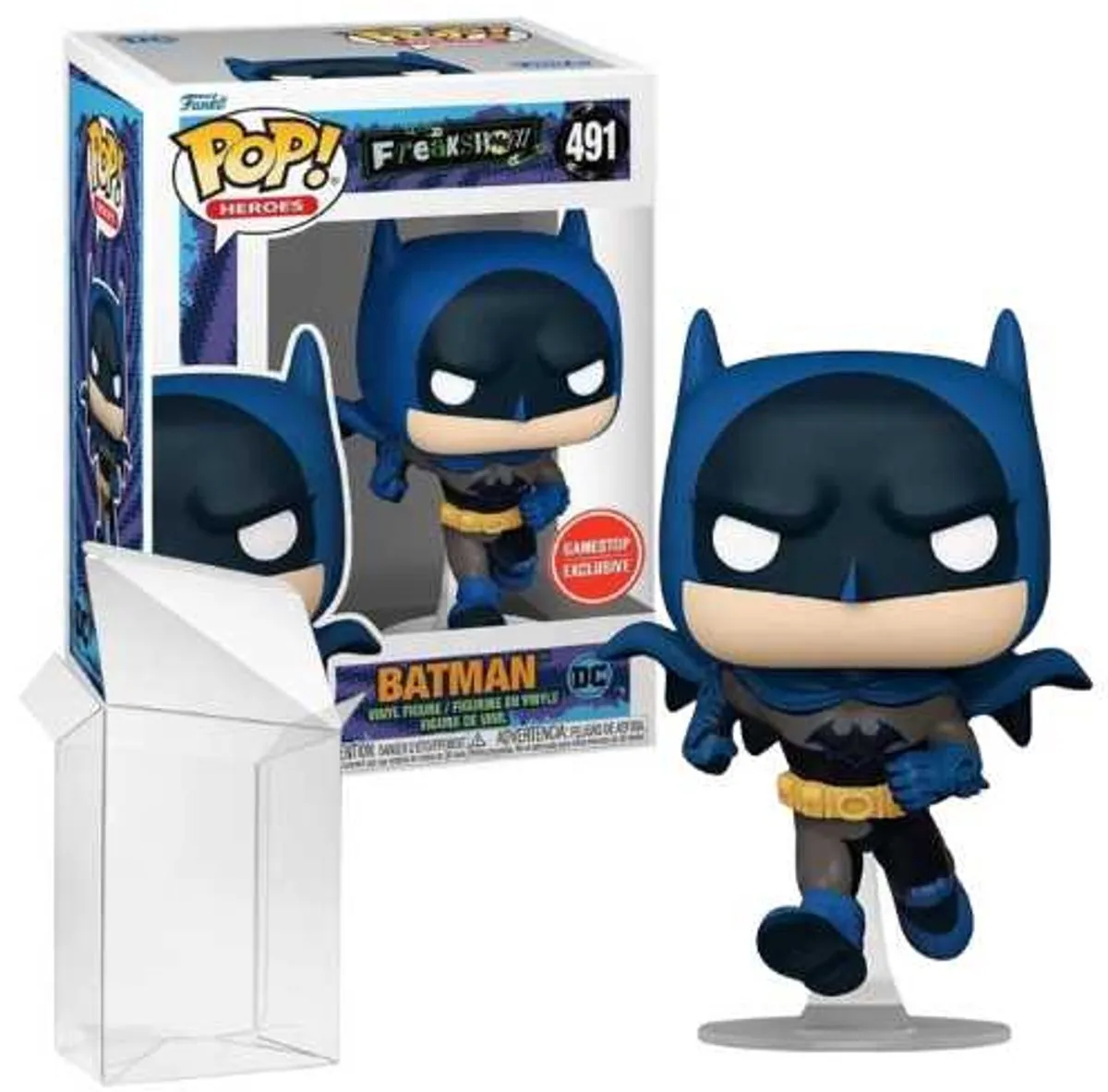 Funko Pop! Batman Gotham Freakshow Batman #491 GameStop Exclusief