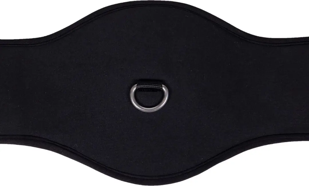 QHP Dressuursingel Memory 65cm - Zwart