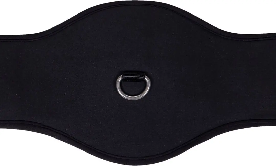 QHP Dressuursingel Memory 65cm - Zwart