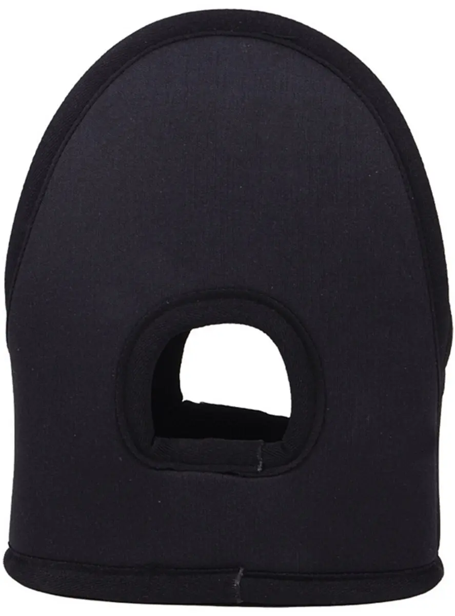 QHP Stijgbeugel Hoesjes Neopreen - One Size - Zwart