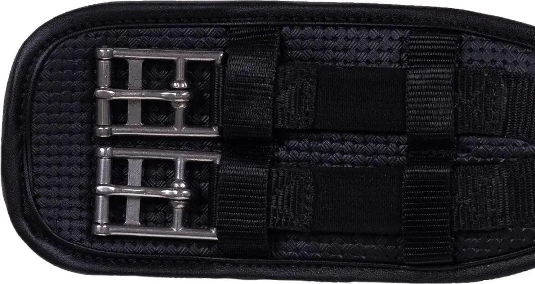 QHP Dressuursingel Basic Pro 45cm - Zwart