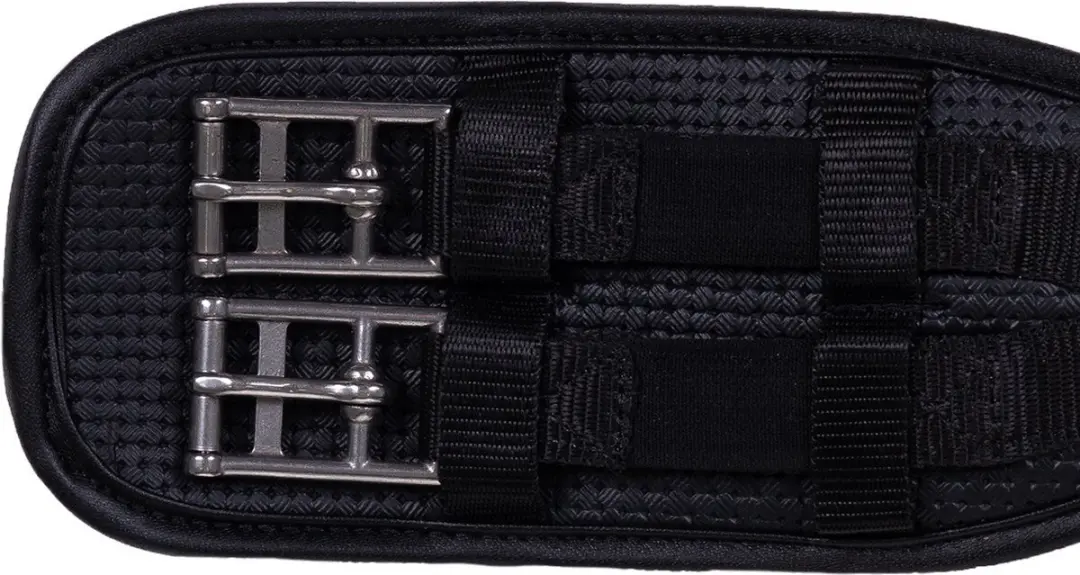 QHP Dressuursingel Basic Pro 45cm - Zwart