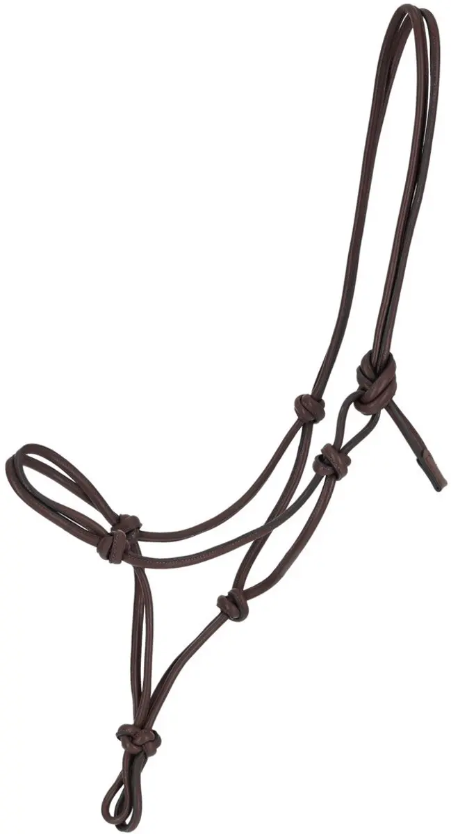 QHP Touwhalster Leer Liberta Bruin