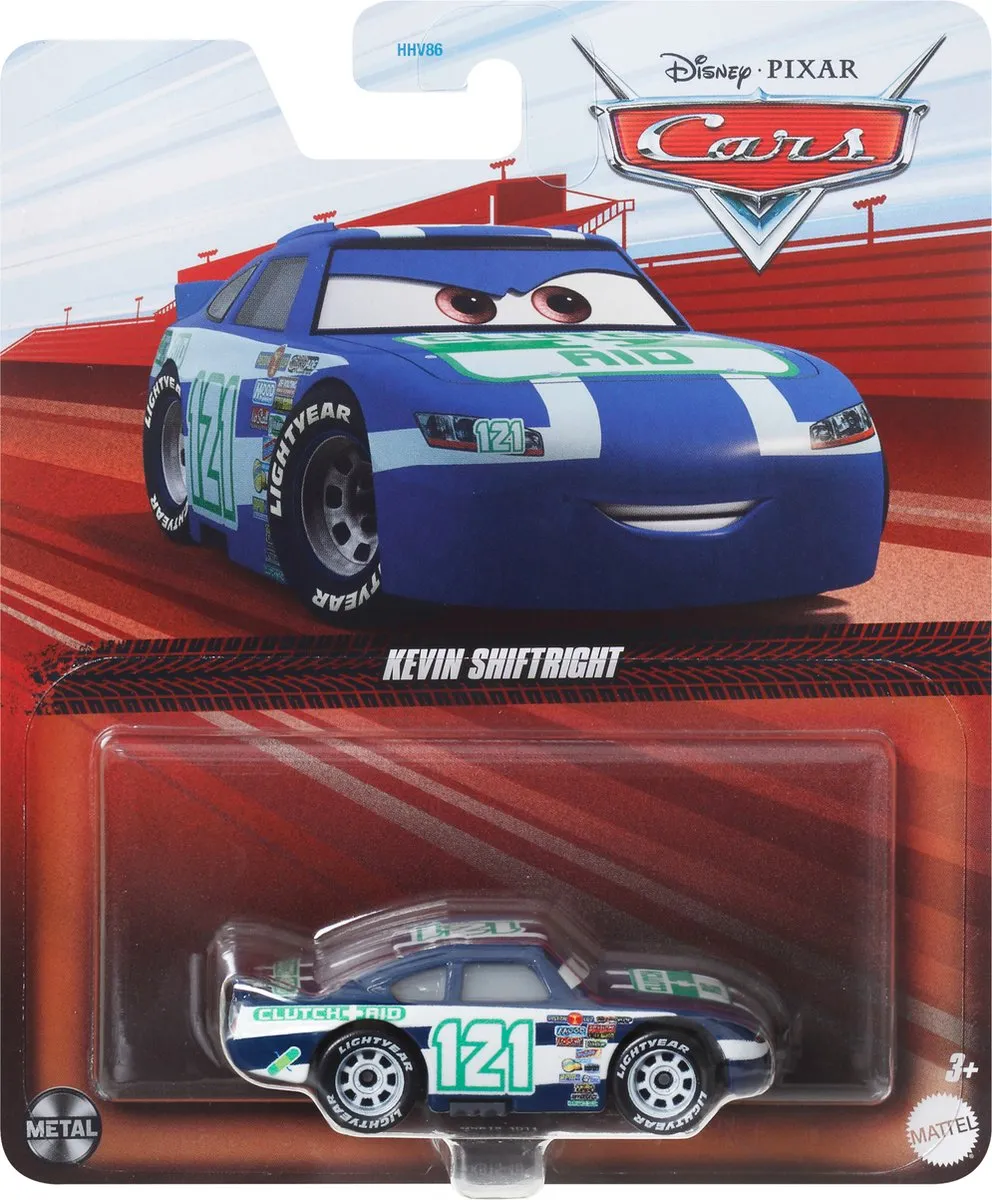 Mattel Disney Pixar Cars Kevin Shiftright Auto Blauw