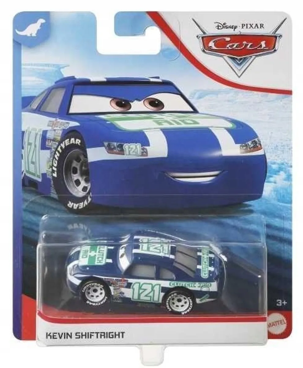 Mattel Disney Pixar Cars Kevin Shiftright Auto Blauw - GKB15