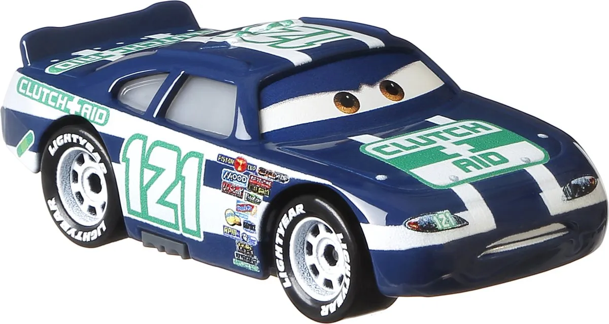 Mattel Disney Pixar Cars Kevin Shiftright Auto Blauw - GKB15
