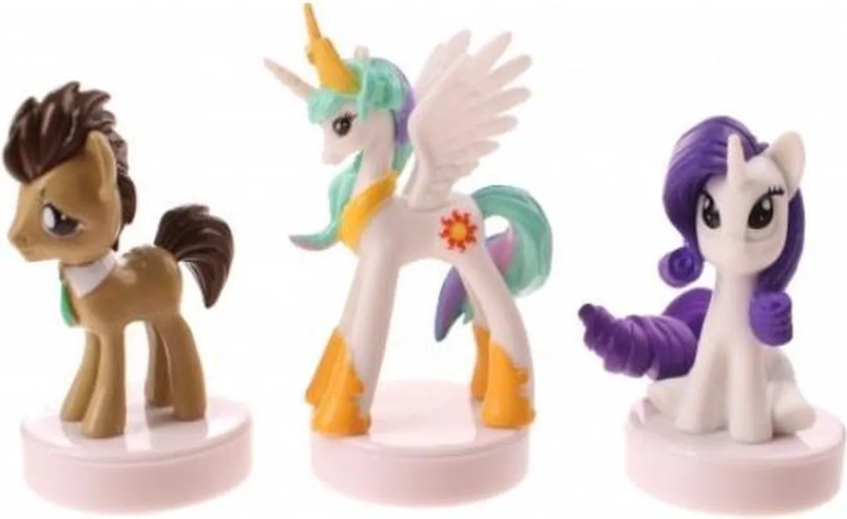 Goliath My Little Pony Stampers - 3 Stuks Bonte Kleuren