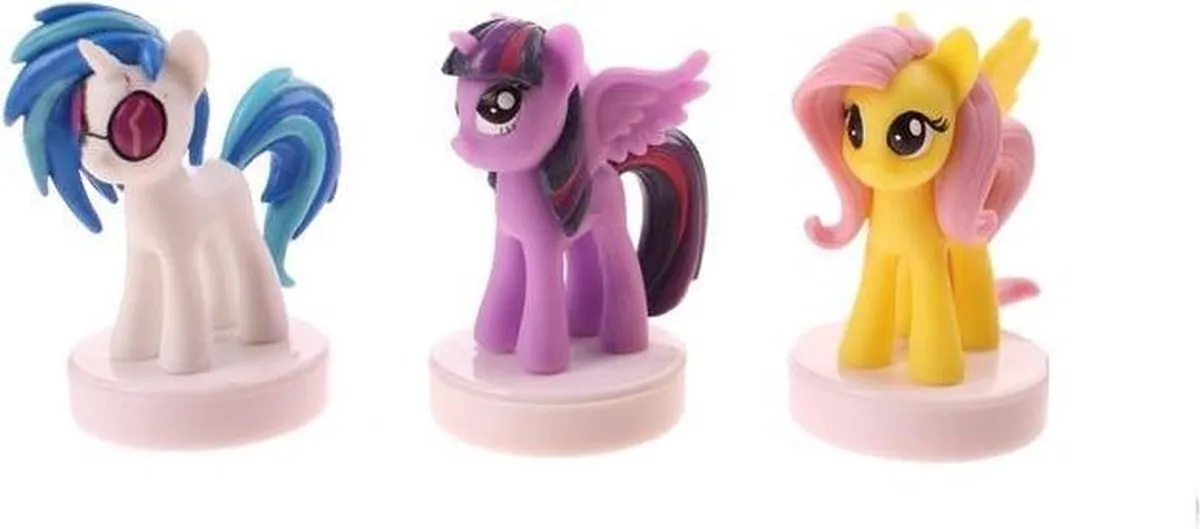 Goliath My Little Pony Stampers - 3 Stuks Bonte Kleuren