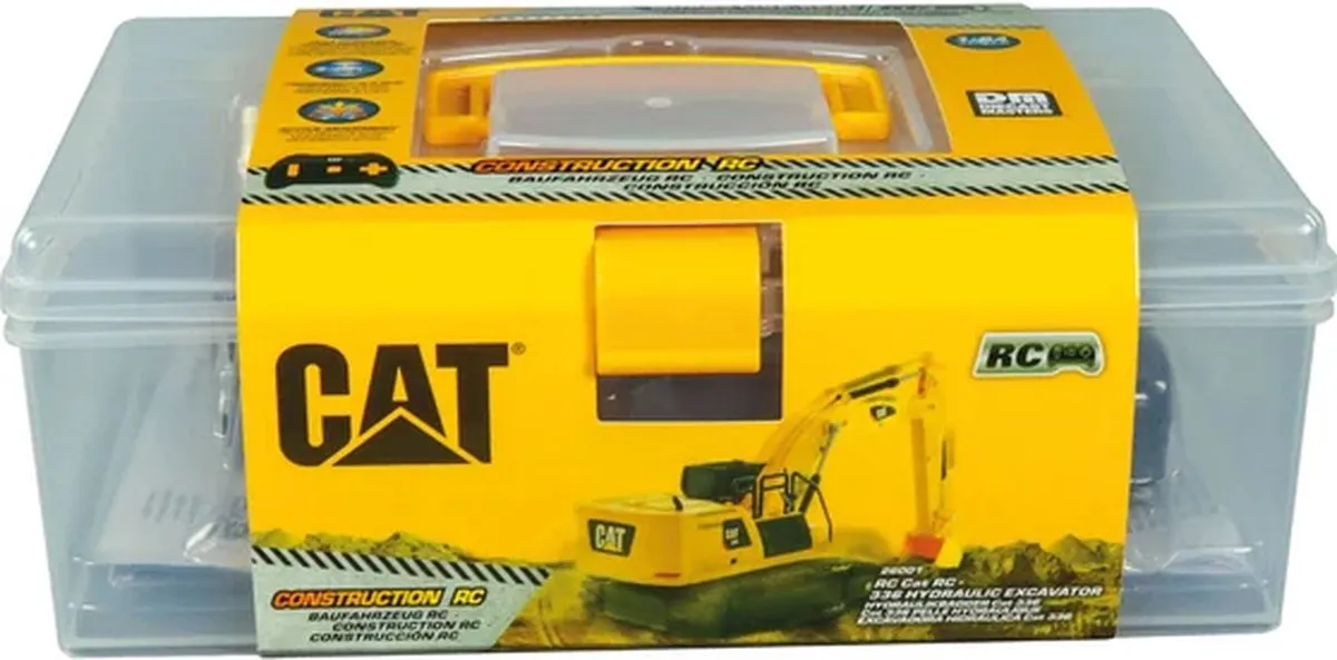 Carrera RC CAT Mini Hydraulic Excavator 336 - Multicolor
