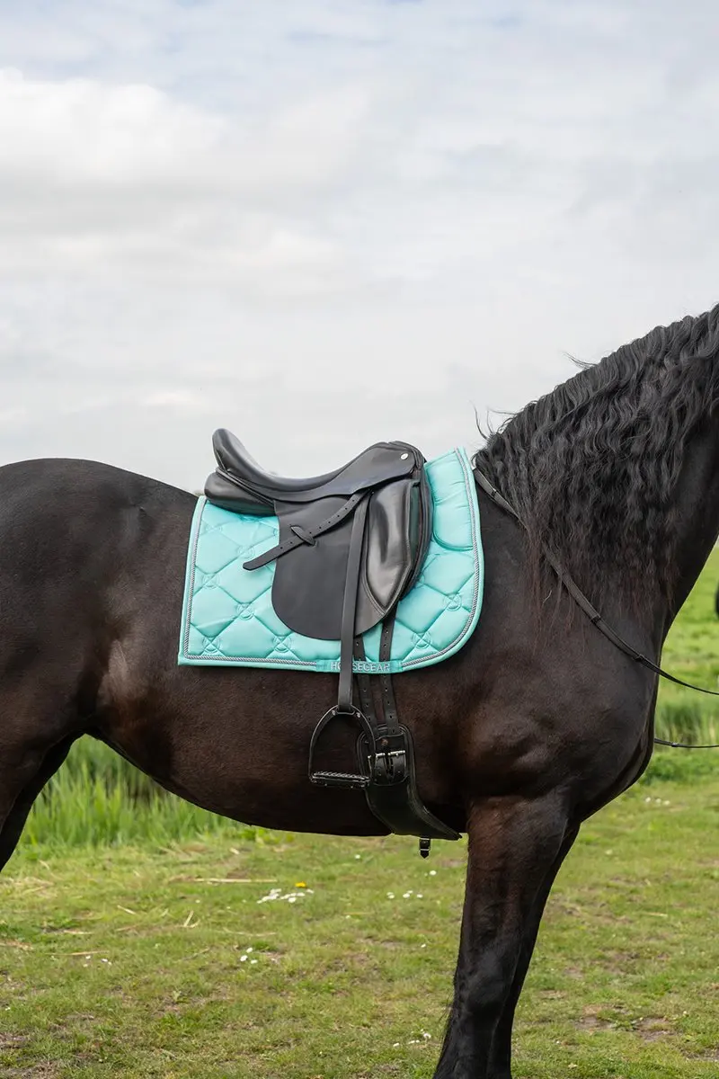 Horsegear Bayesa Zadeldek Full - Turquoise