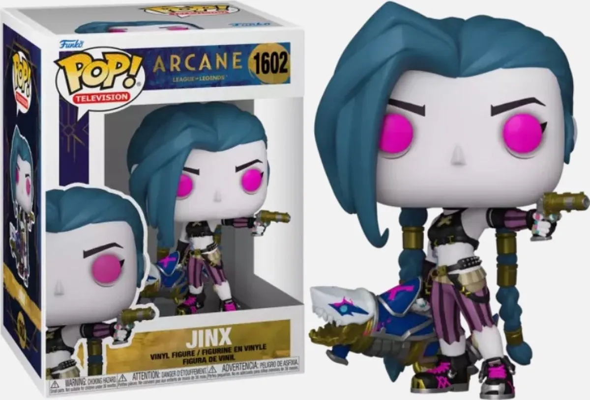 Funko Pop! League of Legends Arcane Jinx 75649 - Multicolor