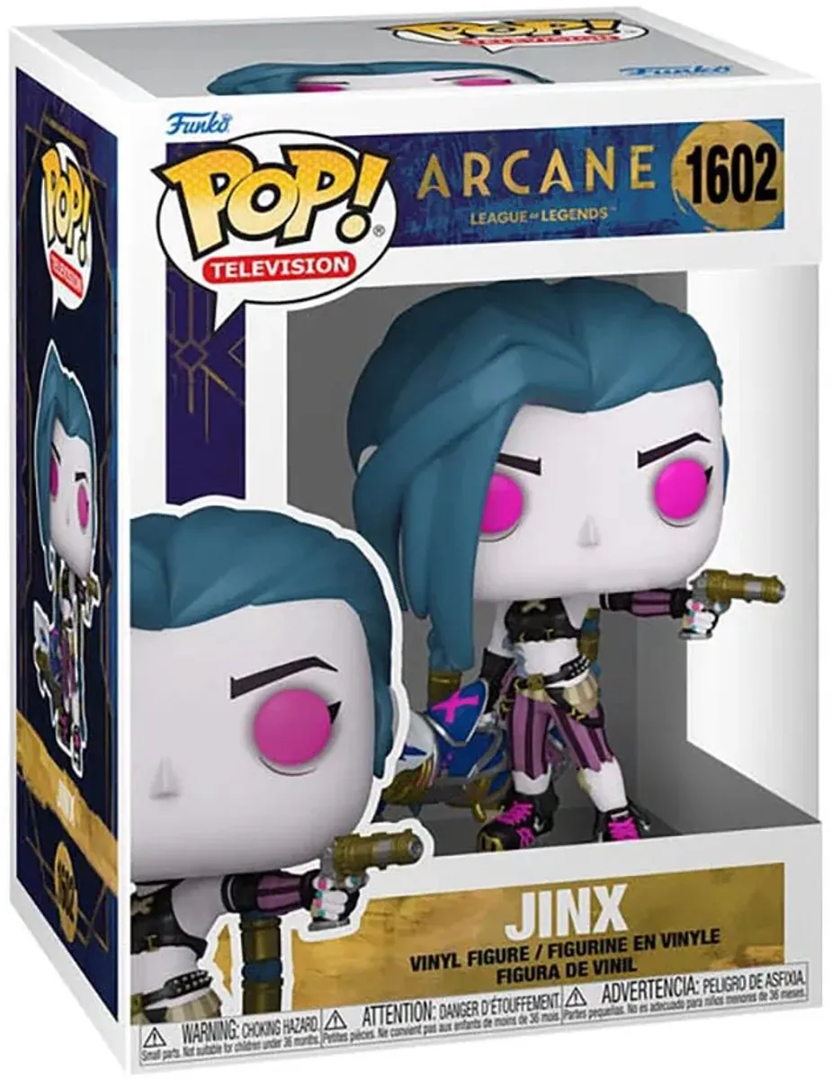 Funko Pop! League of Legends Arcane Jinx 75649 - Multicolor - afbeelding 6 van 6