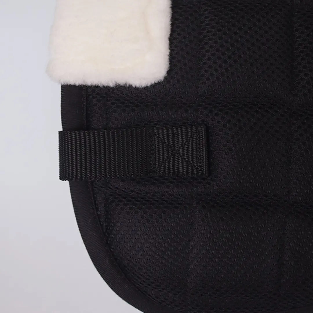 Horsegear Zadelonderlegger Shetlander Mesh Faux Fur - Naturel