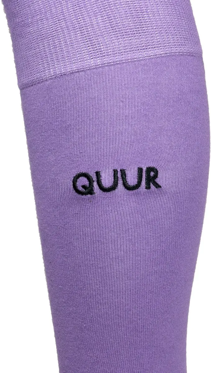 QUUR Paardrijsokken - 2 Stuks - Paars