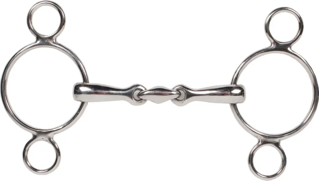 Pagony Pessoa Bit Dubbel Gebroken 3 Rings 16mm
