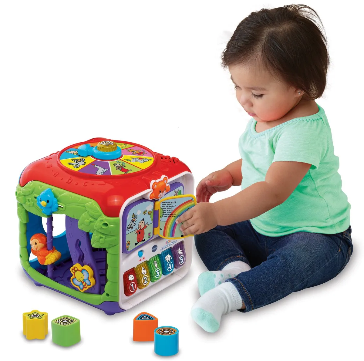 VTech Baby Bumba Activiteitenkubus - Liedjes en Vormen - Multikleuren