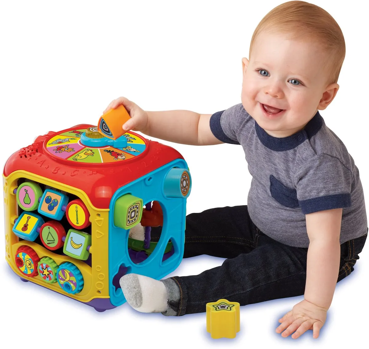 VTech Baby Bumba Activiteitenkubus - Liedjes en Vormen - Multikleuren