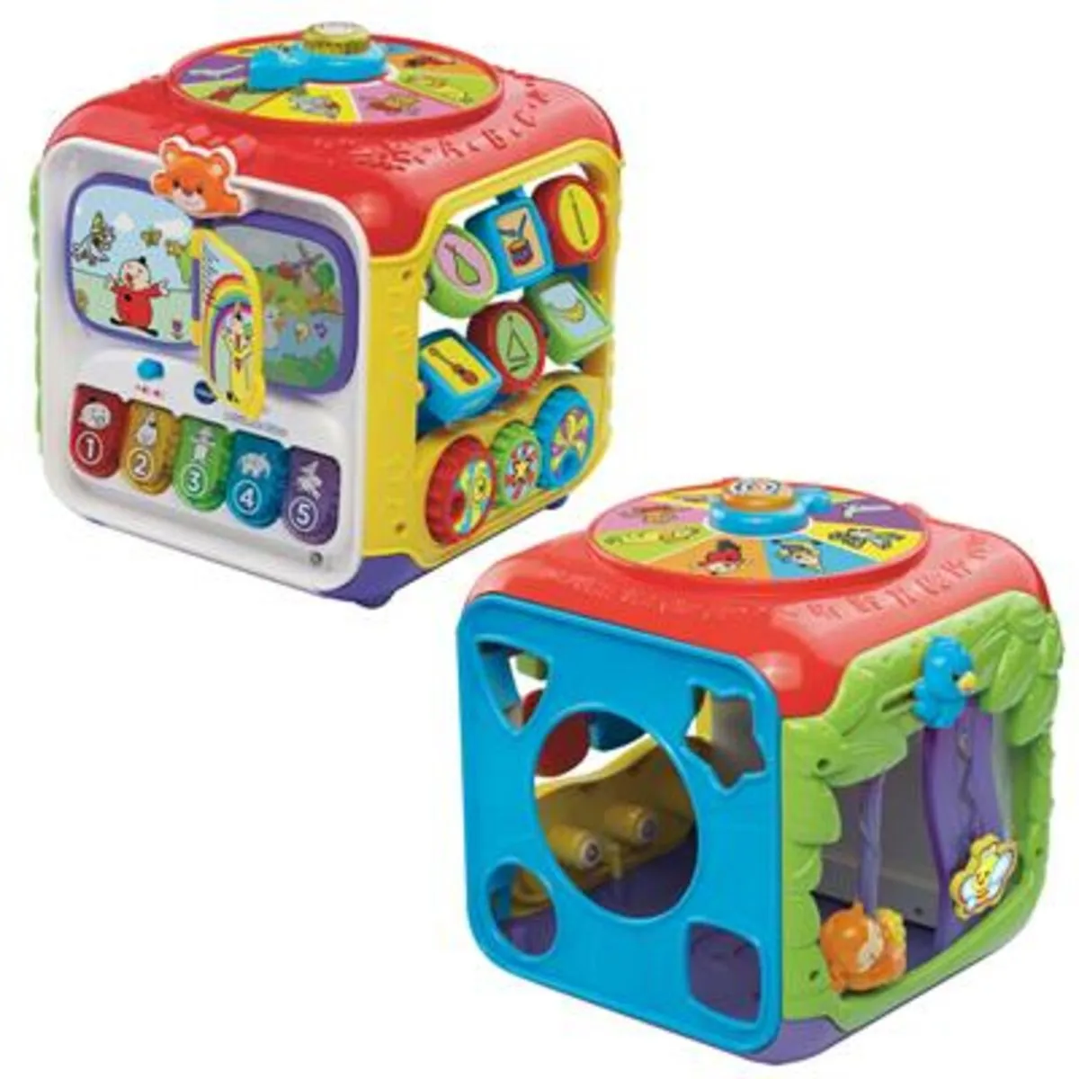 VTech Baby Bumba Activiteitenkubus - Liedjes en Vormen - Multikleuren
