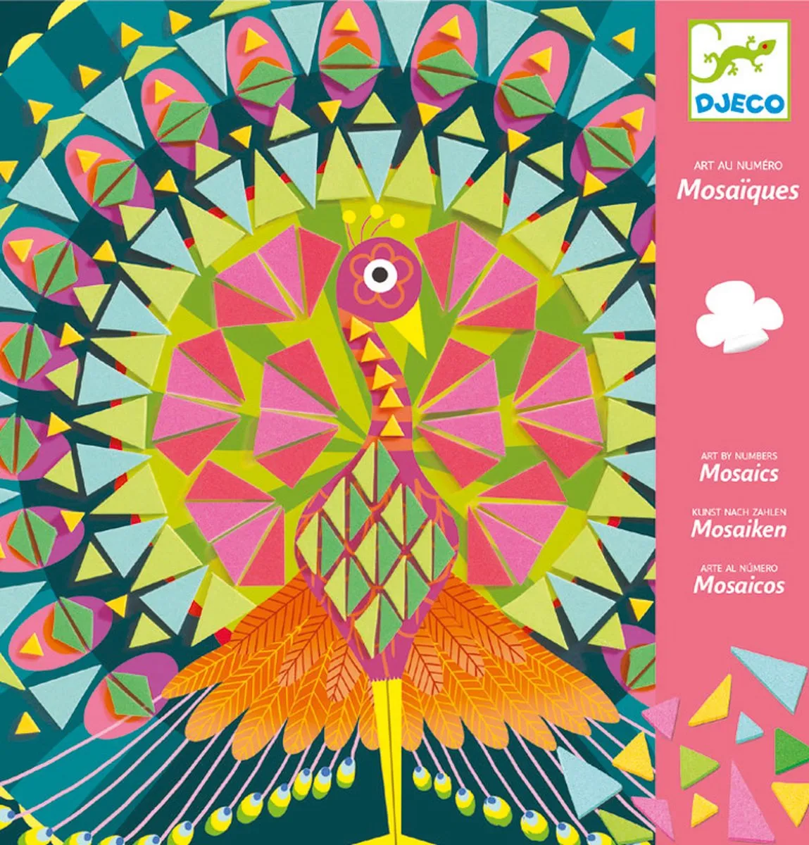 Djeco Mozaïeken Coco - Multi - afbeelding 6 van 6