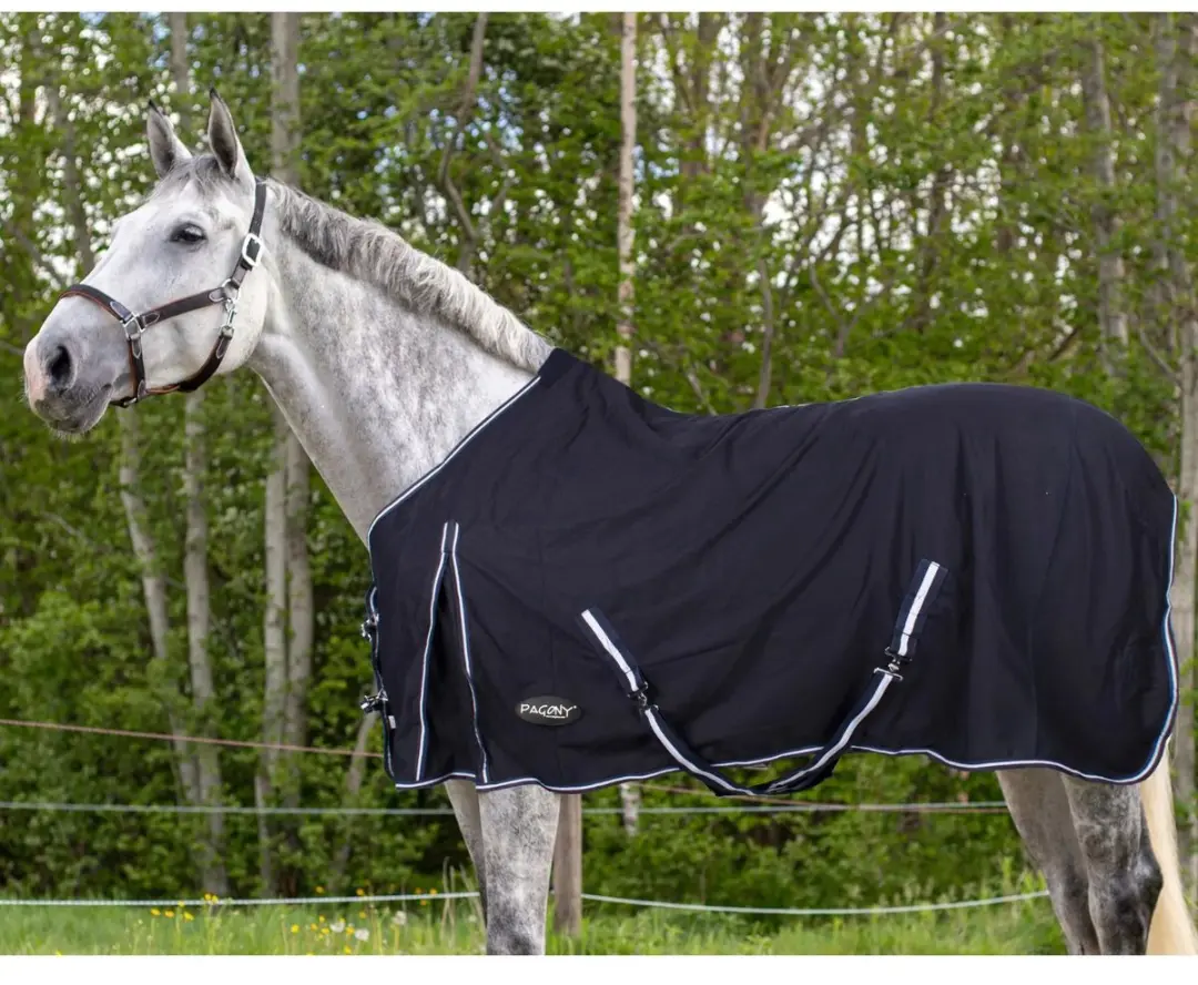 Pagony Poly Cotton Zomerdeken 165cm - Blauw