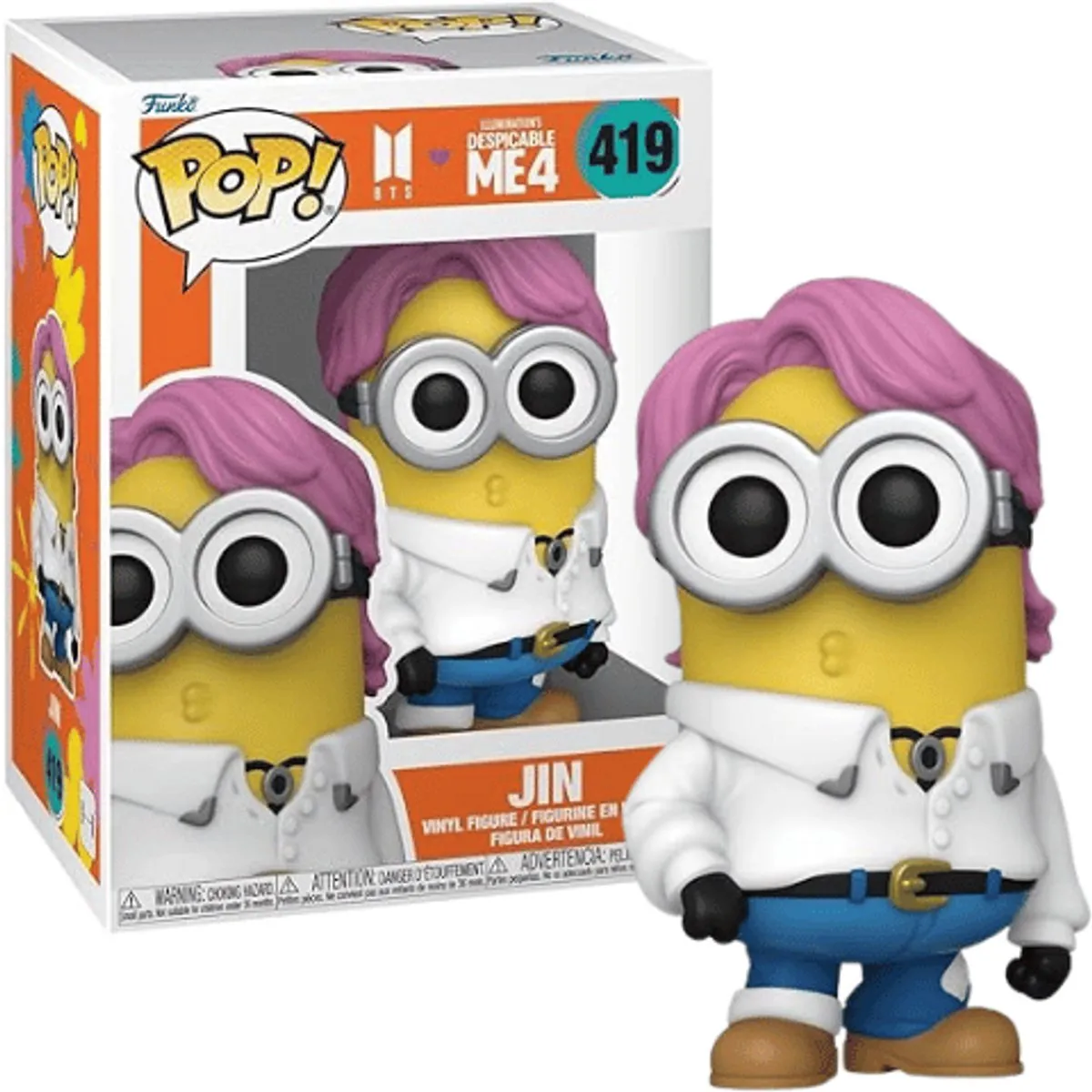 Funko Pop! Minion Jin BTS 419 Vinylfiguur - 85965 - Meerkleurig - afbeelding 6 van 6