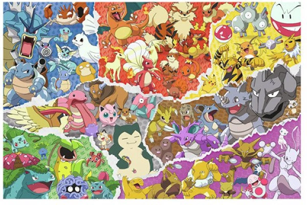 Ravensburger Pokémon Legpuzzel 5000 Stuks - Multicolor - afbeelding 6 van 6
