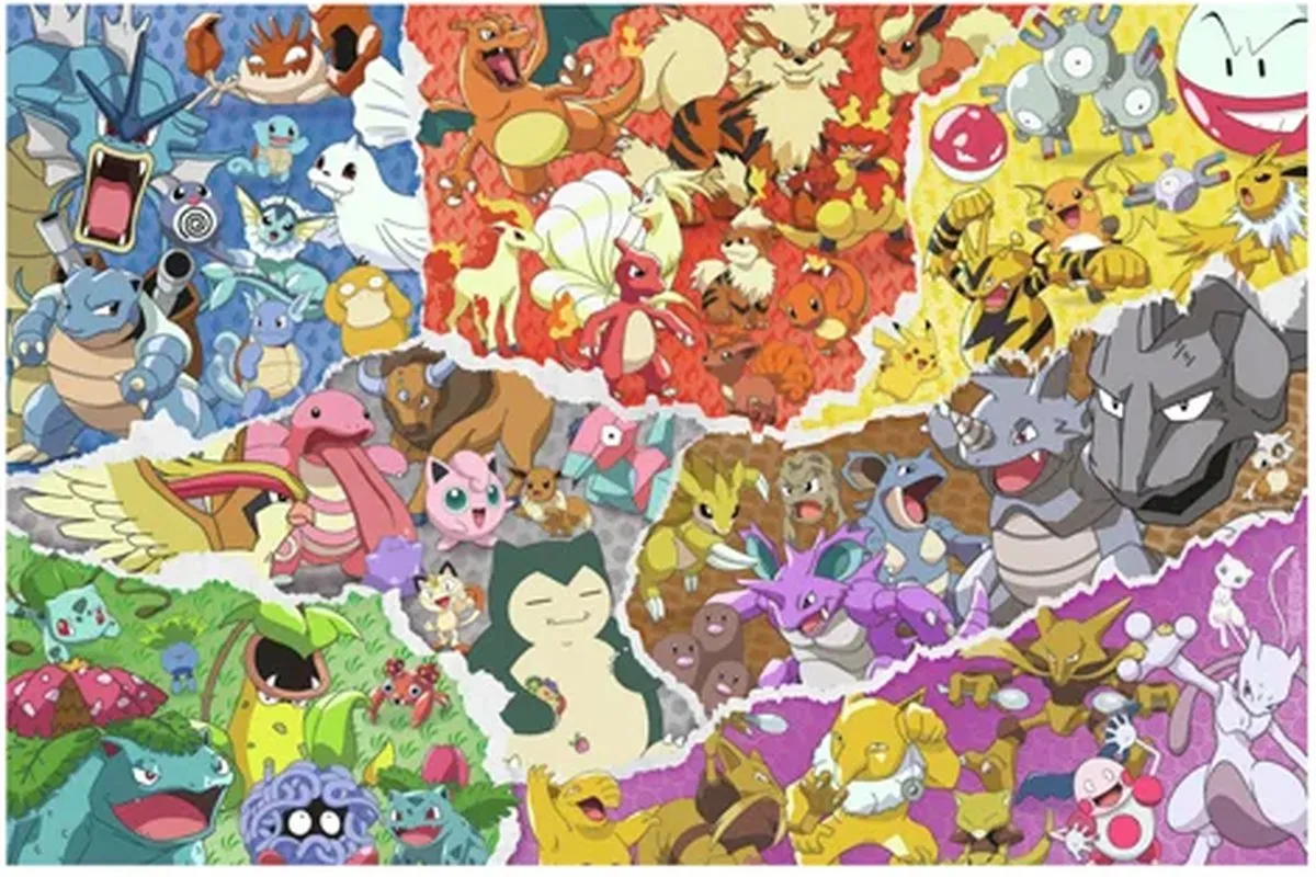 Ravensburger Pokémon Legpuzzel 5000 Stuks - Multicolor