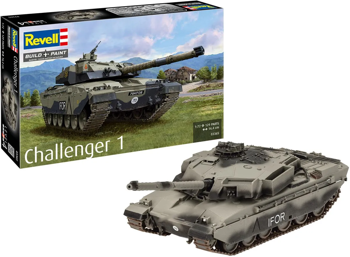 Revell Challenger 1 03365 Modelbouwpakket - 1:72 - Multi