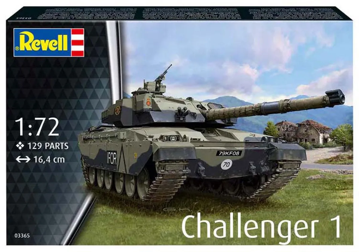 Revell Challenger 1 03365 Modelbouwpakket - 1:72 - Multi