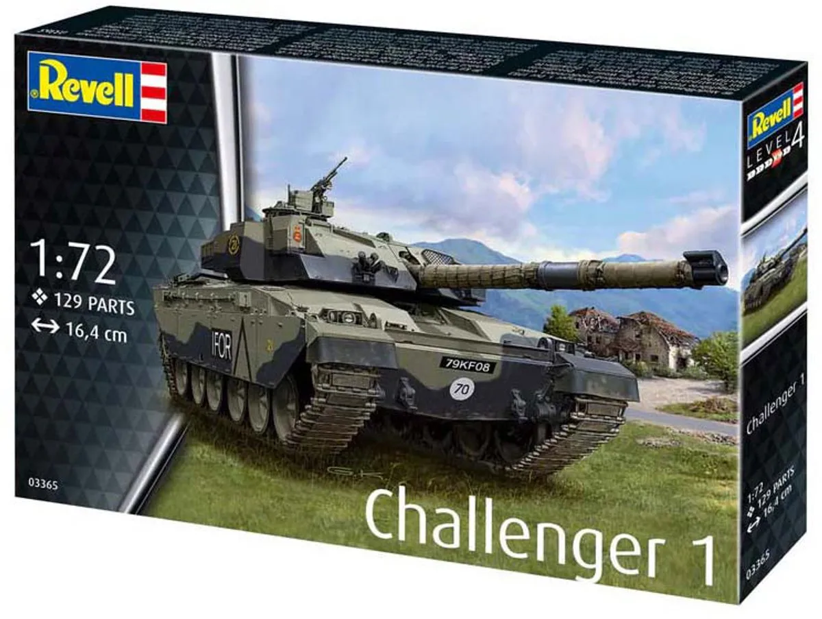 Revell Challenger 1 03365 Modelbouwpakket - 1:72 - Multi