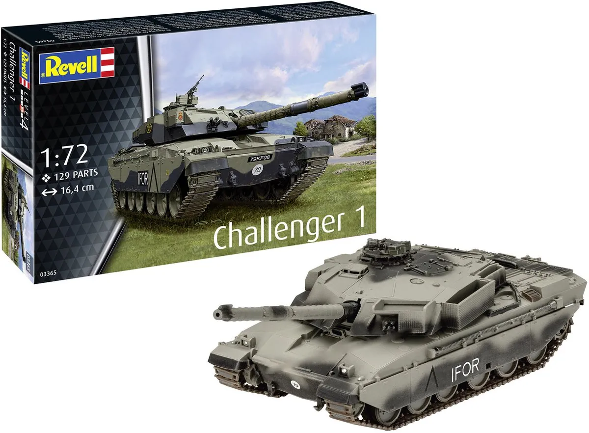 Revell Challenger 1 03365 Modelbouwpakket