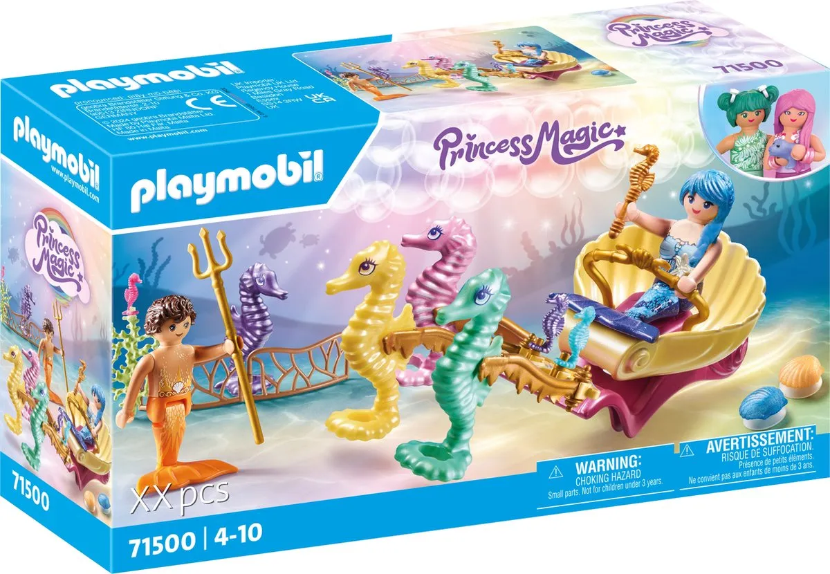 Playmobil Princess Magic Zeemeermin Zeepaardkoets 71500