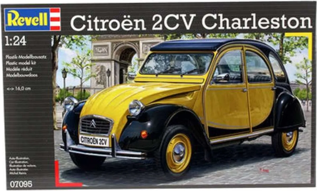 Revell 07095 Modelbouwpakket Citroën 2CV Charleston 1:24