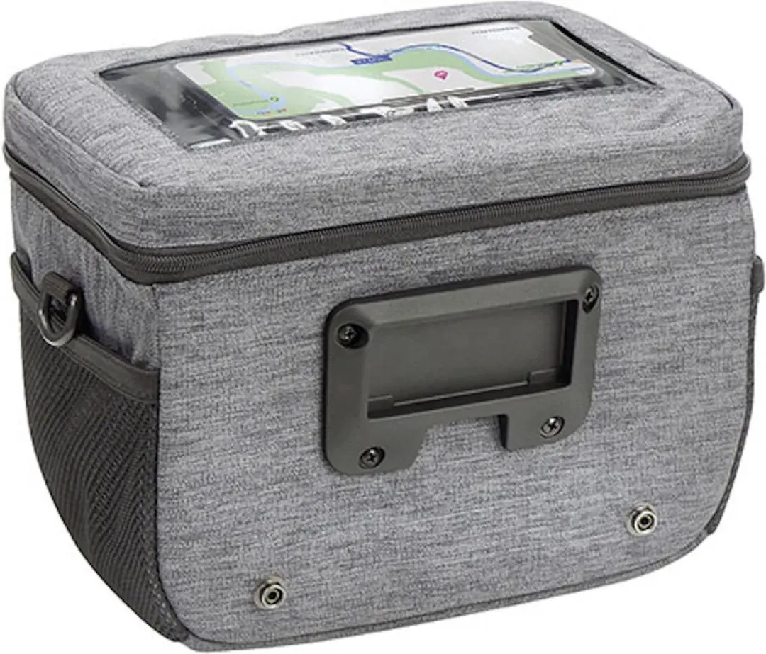 KLICKfix Aventour City 6.5L Stuurtas - Grijs - afbeelding 3 van 5