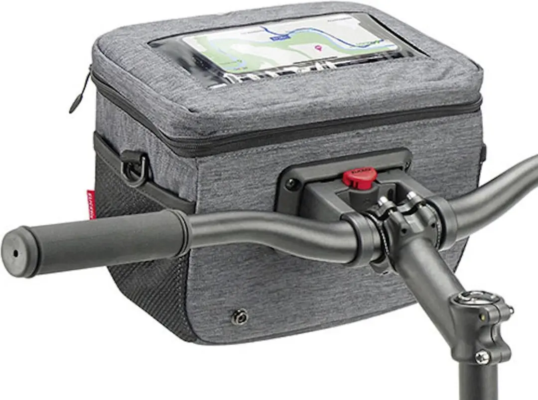 KLICKfix Aventour City 6.5L Stuurtas - Grijs - afbeelding 4 van 5