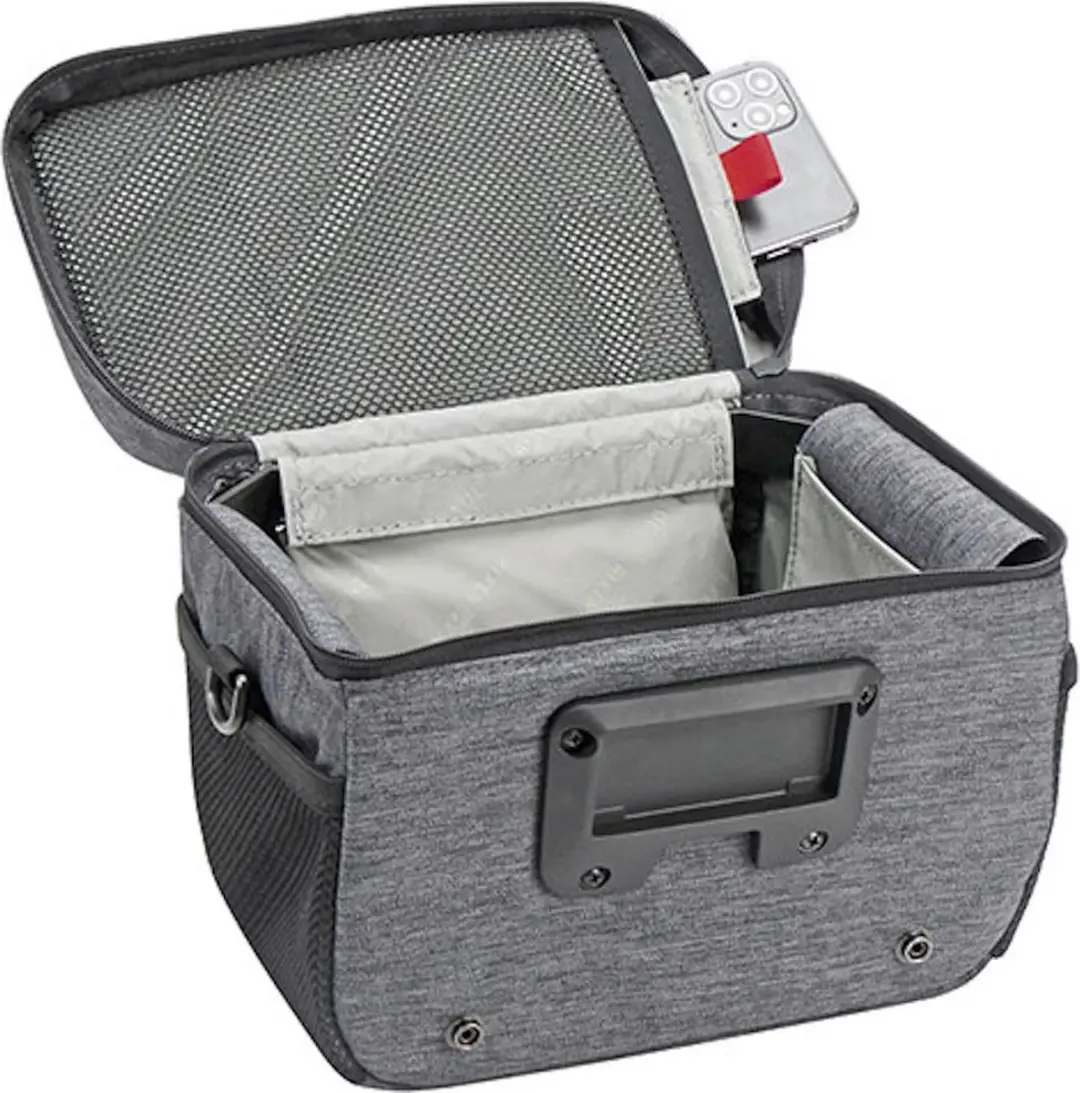 KLICKfix Aventour City 6.5L Stuurtas - Grijs - afbeelding 5 van 5