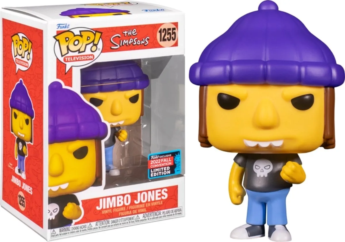 Funko Pop! The Simpsons Jimbo Jones #1255