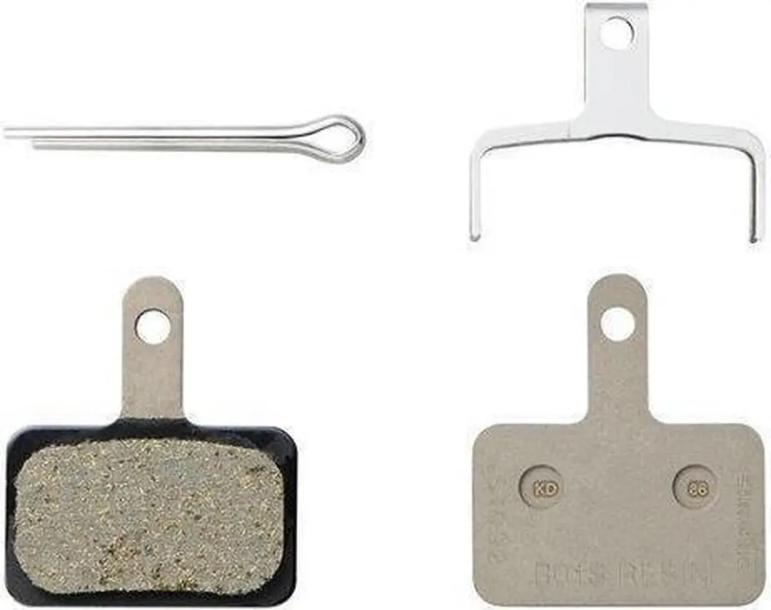 Shimano remblokken Resin B01 met veer BRM485