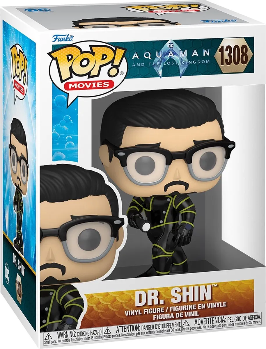 Funko Pop! Movies Aquaman Dr. Shin 67573 - Veelkleurig