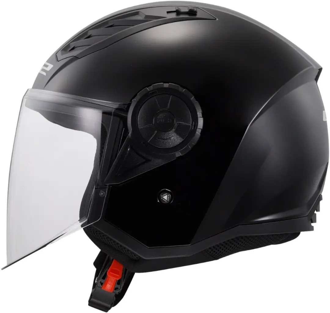 LS2 OF616 Airflow II Jethelm - S - Glanzend Zwart