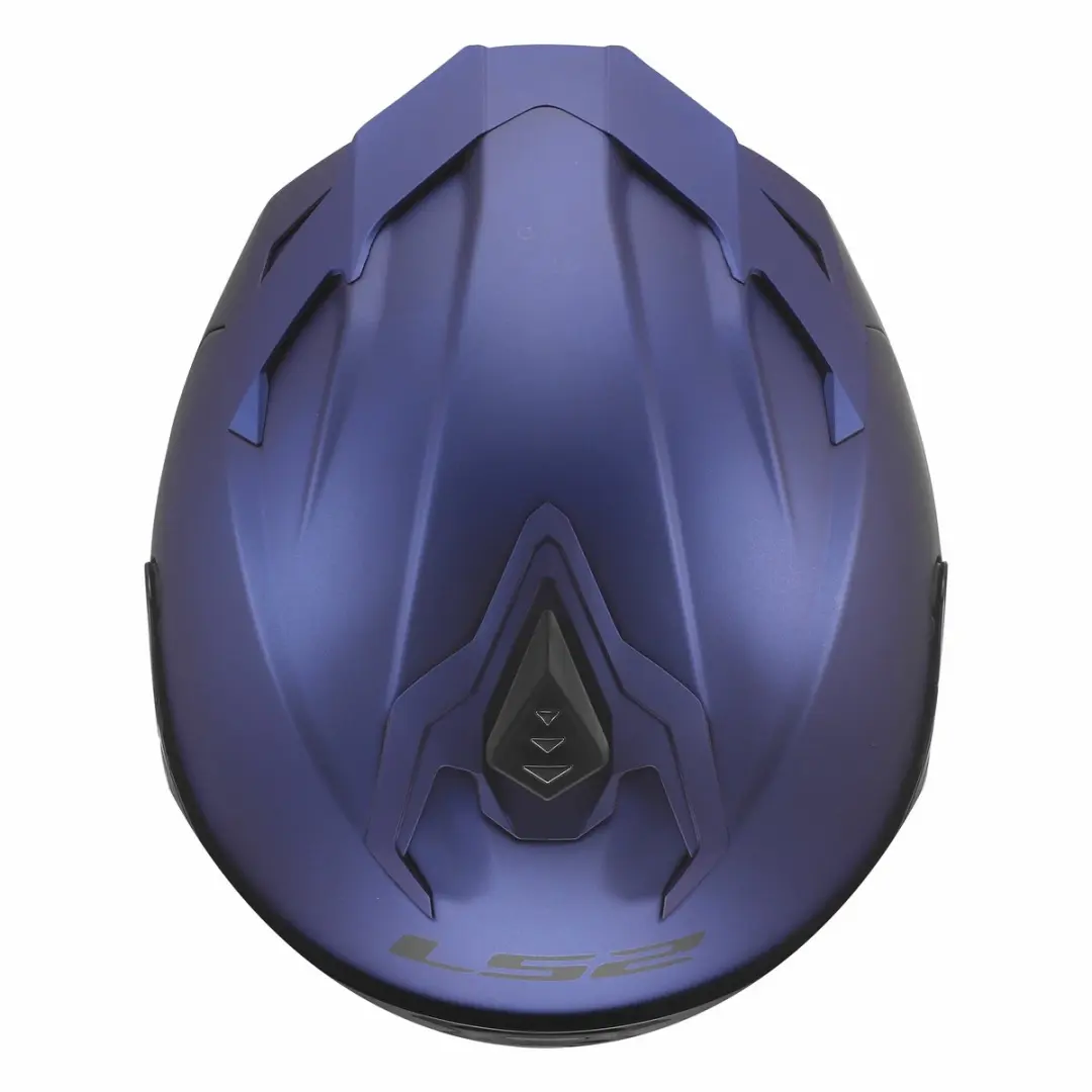 LS2 FF817 Challenger II Helm - XXS - Navy Blauw