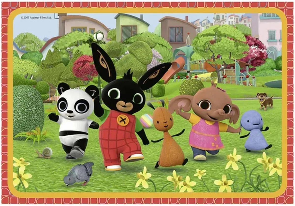 Ravensburger Bing Bunny Puzzel - 24 Stuks - 2 Puzzels