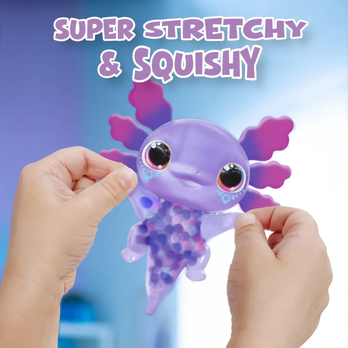 Goliath Animagic Let's Glo Axolotl Speelfiguur 930943 - Lichtgevend Aquarium