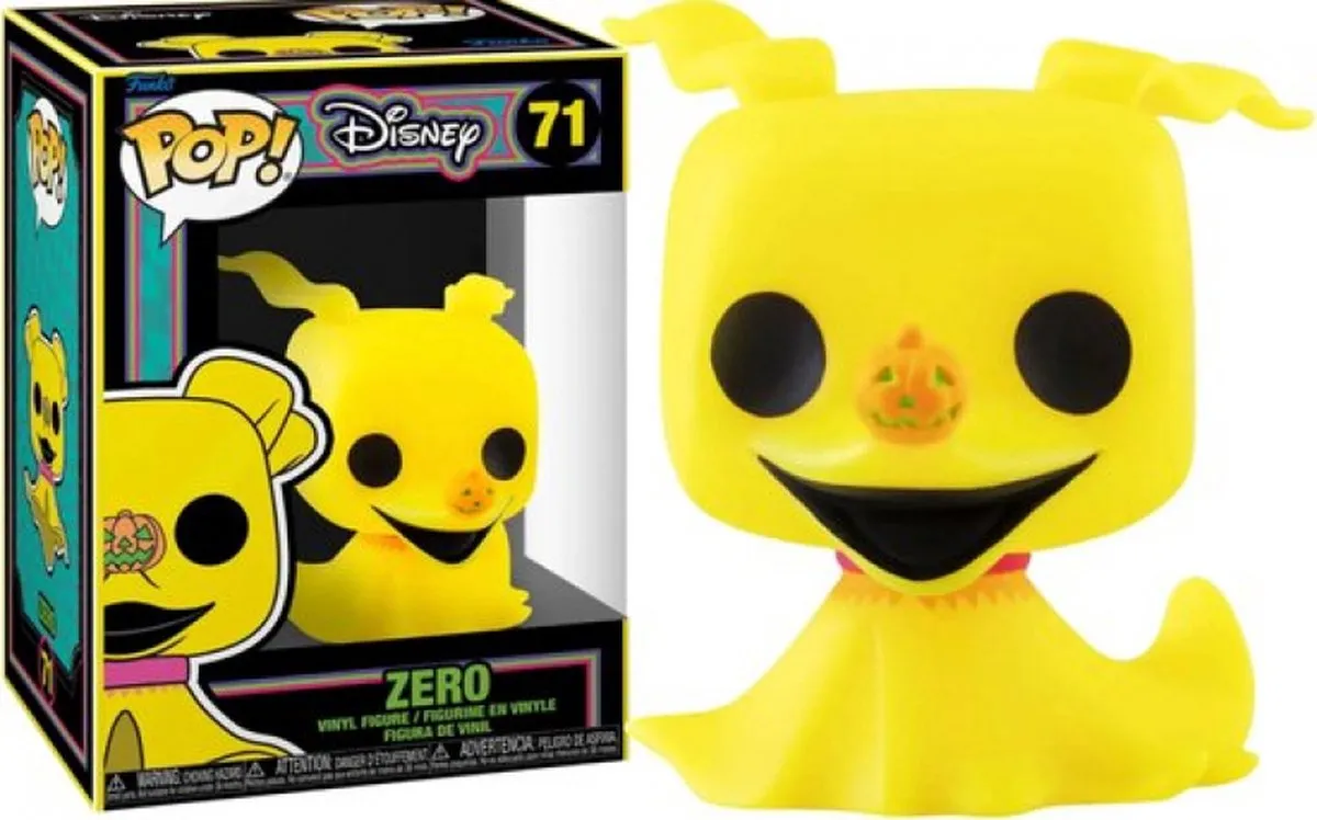 Funko Pop! Disney The Nightmare Before Christmas Zero - Veelkleurig