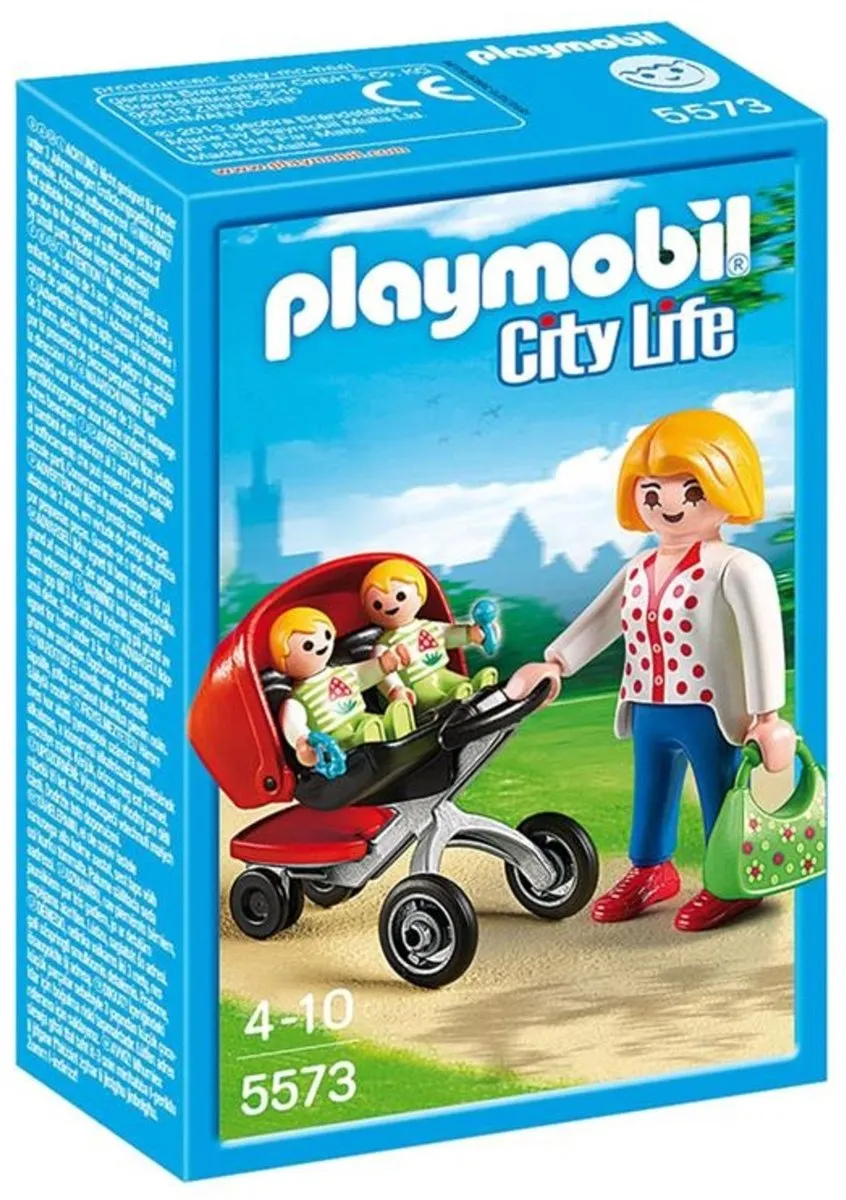 Playmobil City Life Tweeling Kinderwagen 5573