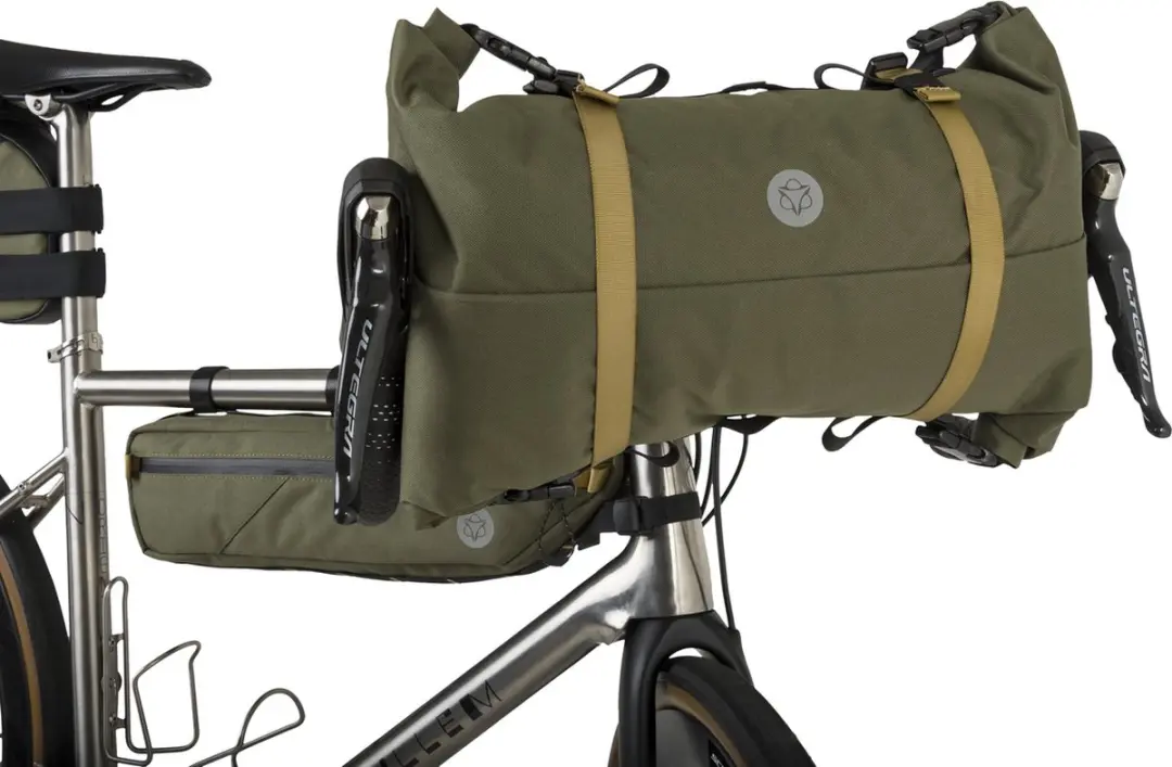AGU Bikepacking Venture Stuurtas 17L - Legergroen